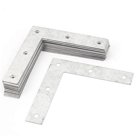 flat metal bracket inches wide|flat steel angle brackets.